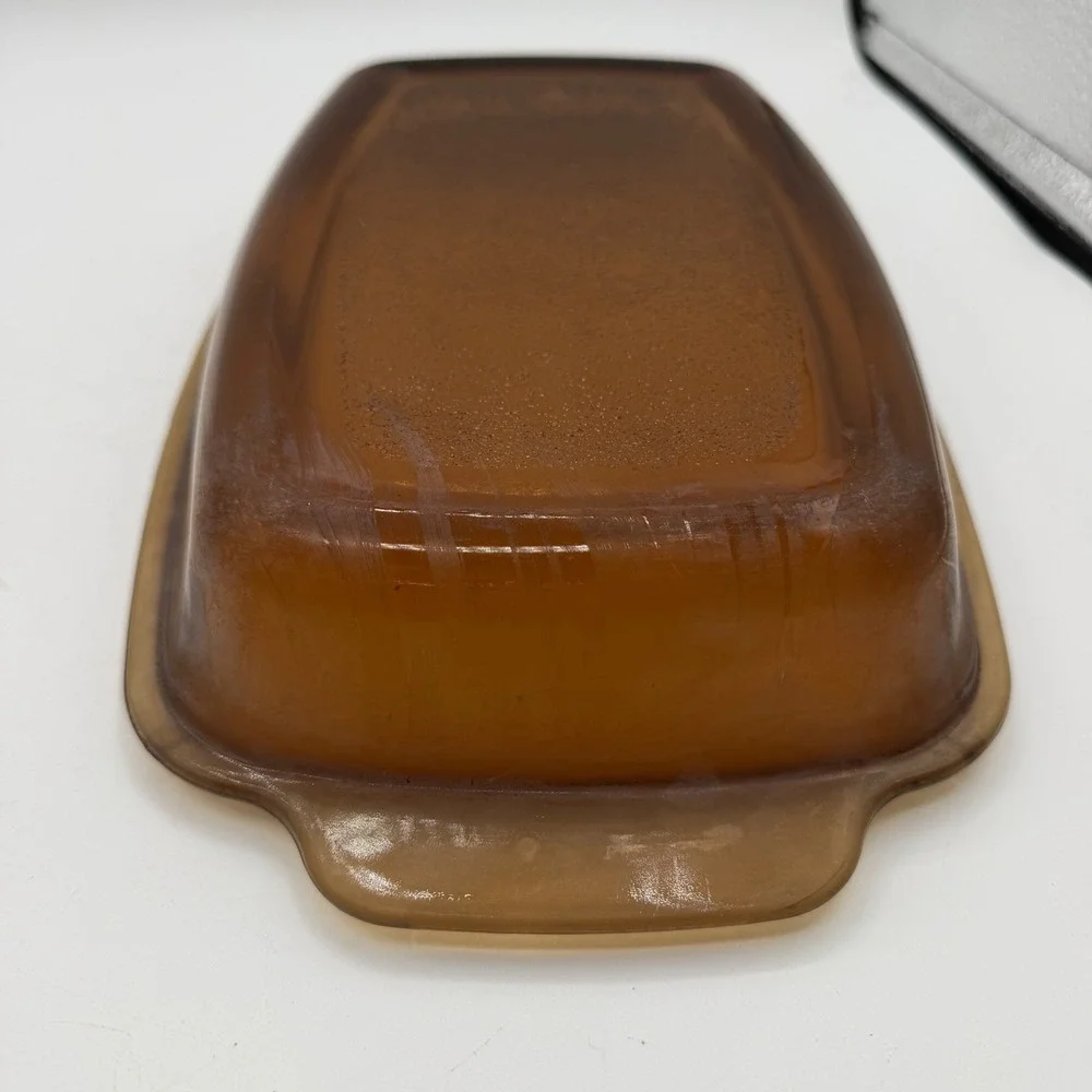 Vintage West Bend Slow Cooker Replacement Glass Lid Amber 4 to 6 Qt